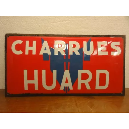 PLAQUE EMAILLEE BOMBEE  CHARRUES HUARD 