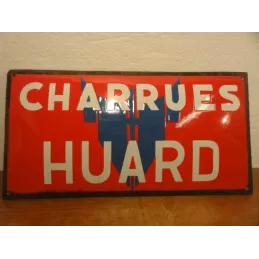 PLAQUE EMAILLEE BOMBEE  CHARRUES HUARD 