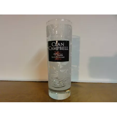 6 VERRES CLAN CAMPBELL 22CL