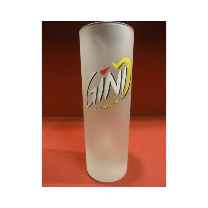 6 VERRES  GINI  LEMON  GIVRES 22CL