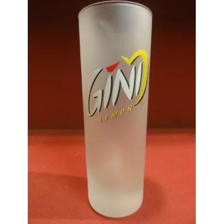 6 VERRES  GINI  LEMON  GIVRES 22CL