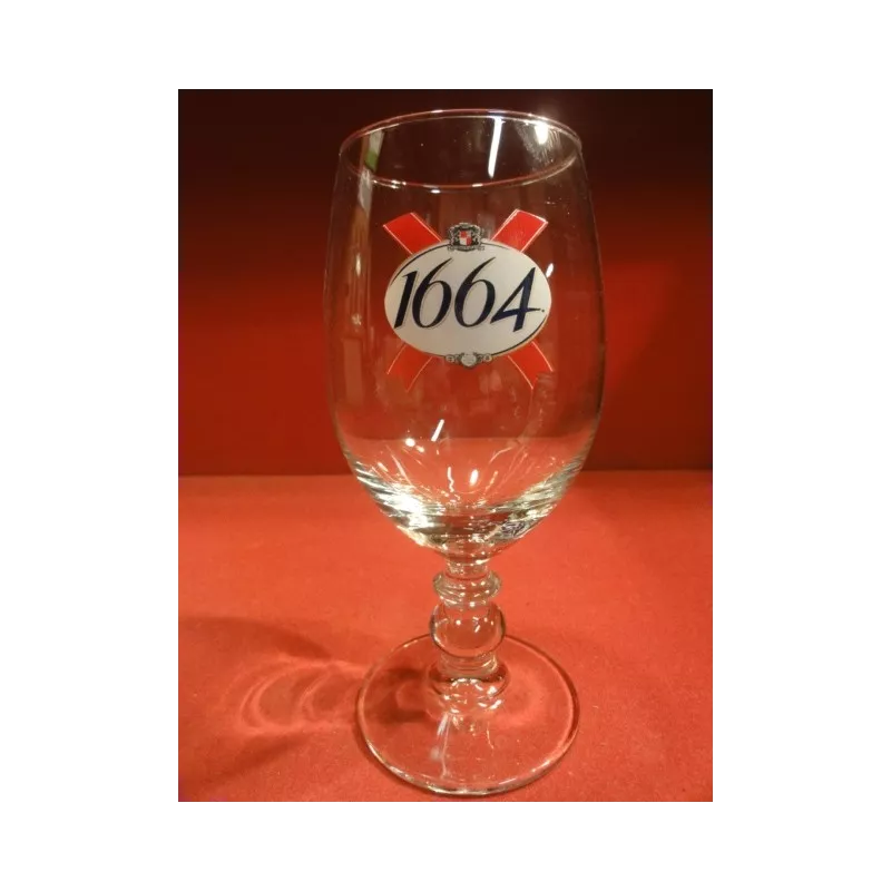 6 VERRES KRONENBOURG 1664 25CL