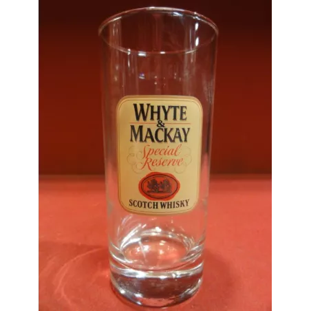 6 VERRES WHISKY WHYTE MACKAY 17CL