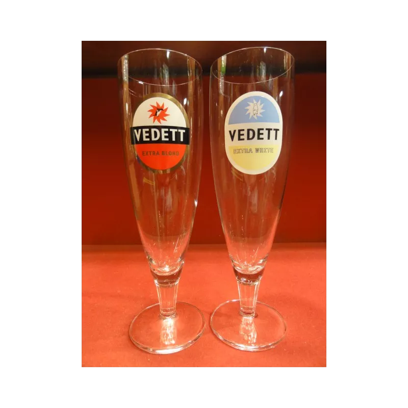 2 VERRES VEDETT 33 CL