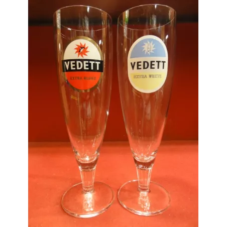 2 VERRES VEDETT 33 CL