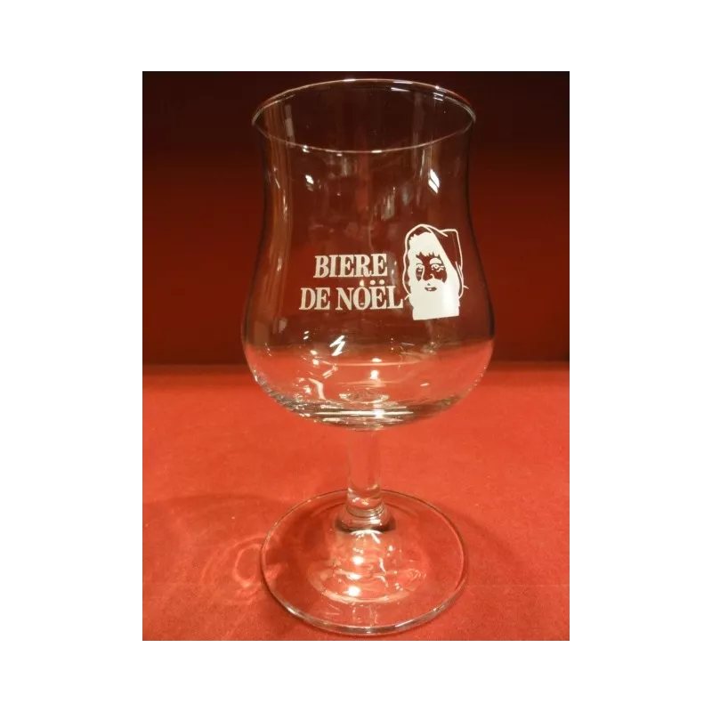 1 VERRE BIERE DE NOEL 25CL