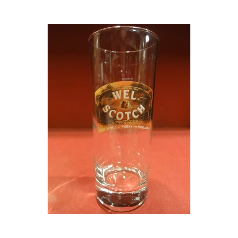 6 VERRES WEL SCOTCH 25 CL