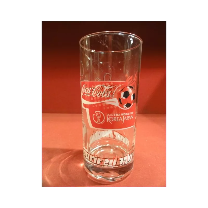 6 VERRES COCA-COLA  COUPE DU MONDE 2002