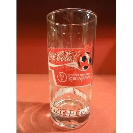 6 VERRES COCA-COLA  COUPE DU MONDE 2002