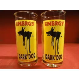 2 VERRES DARK DOG