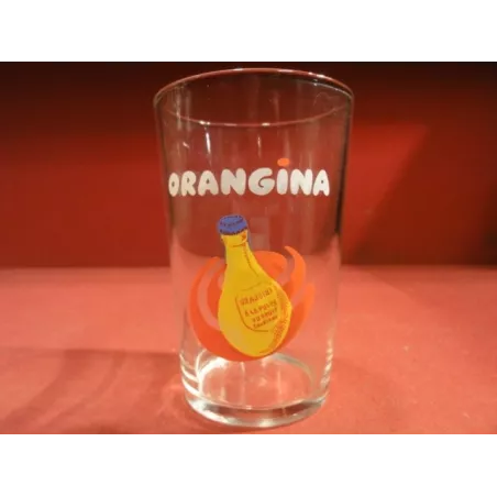 1 VERRE ORANGINA HT 9.80 CM