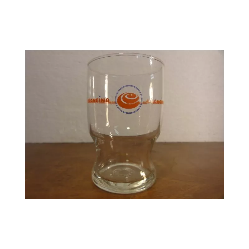 1 VERRE ORANGINA  HT 9.70CM