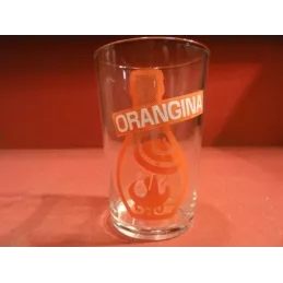 1 VERRE ORANGINA HT 9.80CM