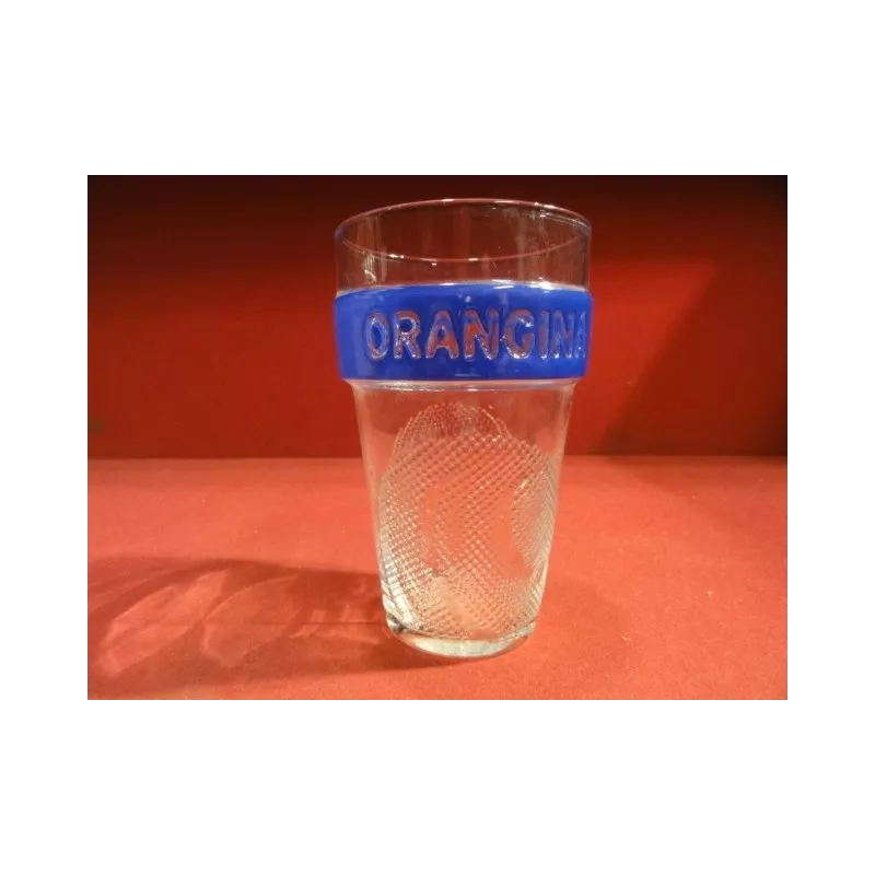 1 VERRE ORANGINA  HT 12 CM