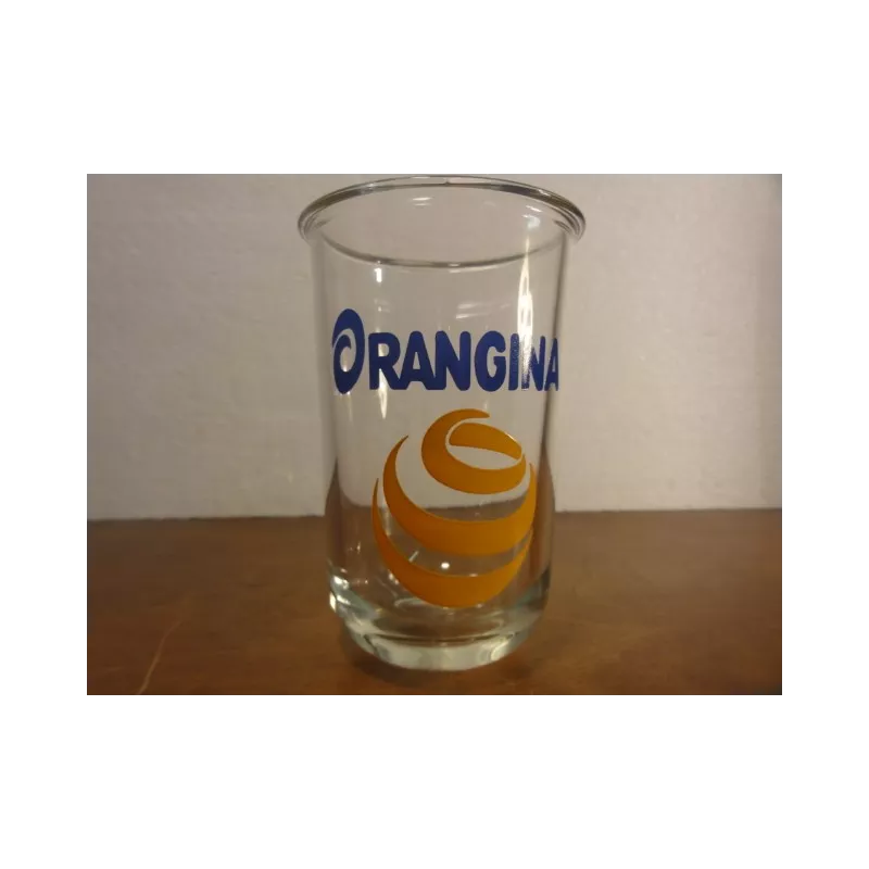 1 VERRE ORANGINA  HT 12 CM