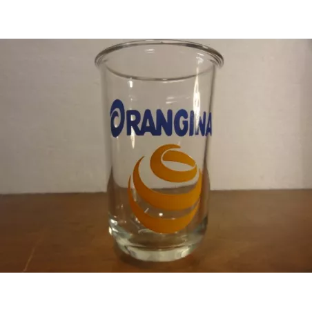 1 VERRE ORANGINA  HT 12 CM