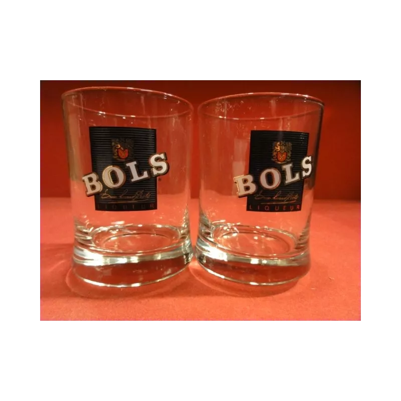 2 VERRES WHISKY  BOLS 