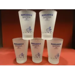 5 VERRES  MANGAROCA  BATIDA DE COCO