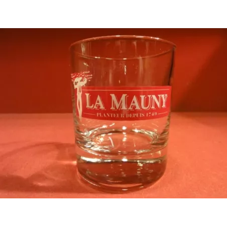 6 VERRES RHUM LA MAUNY