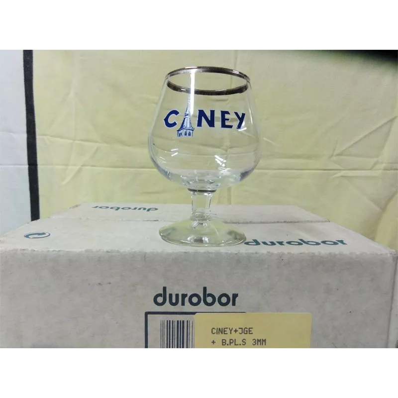 1 verre ciney 12,50cl hauteur 11cm