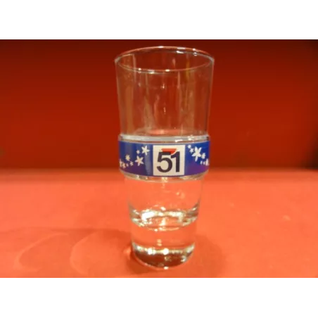 1 VERRE PASTIS 51  COLLECTOR BLEU