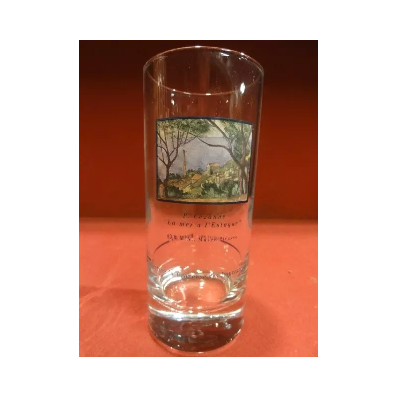 Ancien Verre Ricard Rond Le Pastis De Marseille Spiritueux