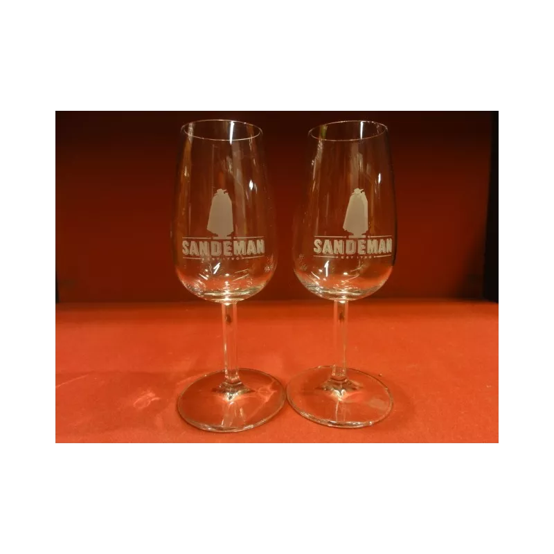 6 VERRES PORTO  SANDEMAN 16/20CL