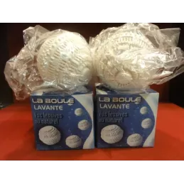 2 BOULES DE LAVAGE  A BILLES DE CERAMIQUE