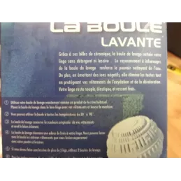 2 BOULES DE LAVAGE  A BILLES DE CERAMIQUE