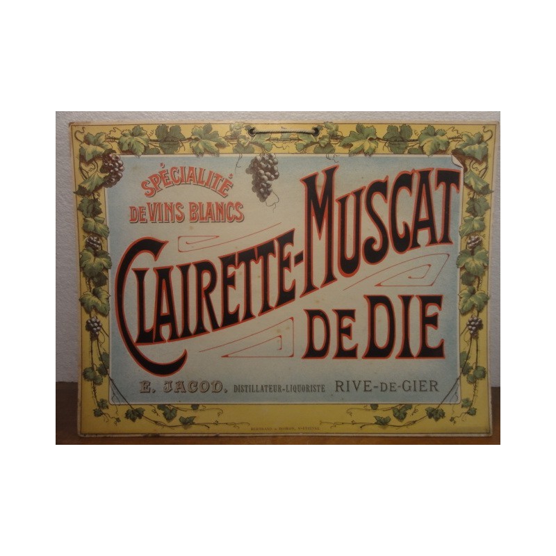 CARTON CLAIRETTE  MUSCAT DE DIE 
