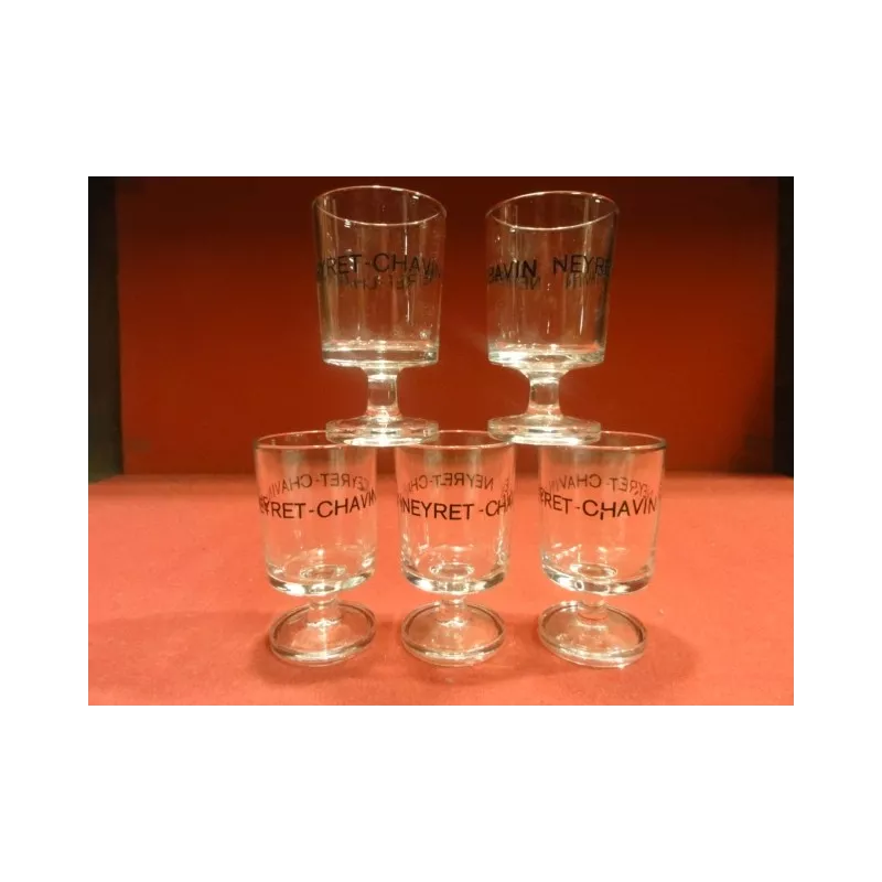 5 VERRES NEYRET-CHAVIN 4CL