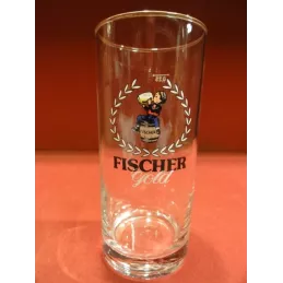 1 VERRE  FISCHER GOLD 25 CL