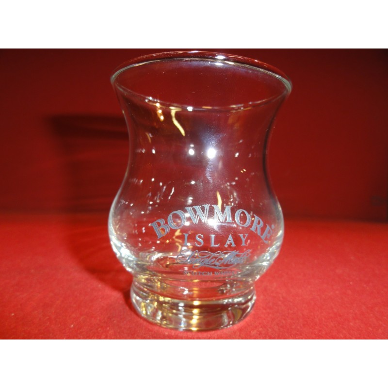 1 VERRE  WHISKY  BOWMORE HT 9.30CM