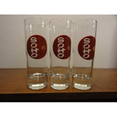 3 VERRES SOHO  22CL