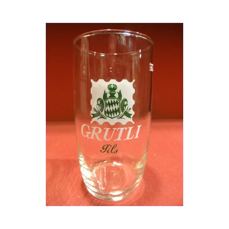 1 VERRE  GRUTELI PILS 25CL