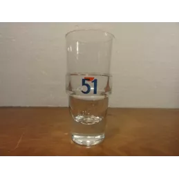 6 VERRES PASTIS 51