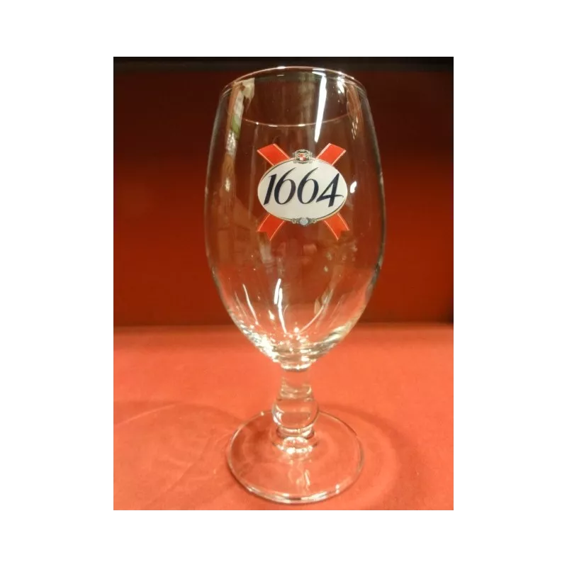 6 VERRES KRONENBOURG 1664  40CL