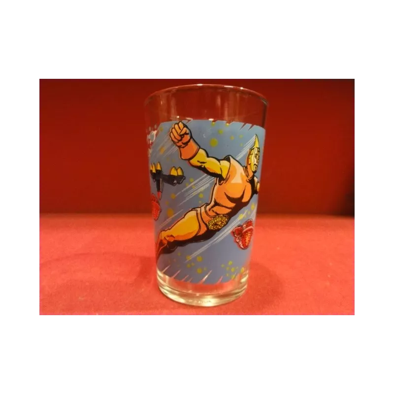 1VERRE  A MOUTARDE SPECTREMAN 1981