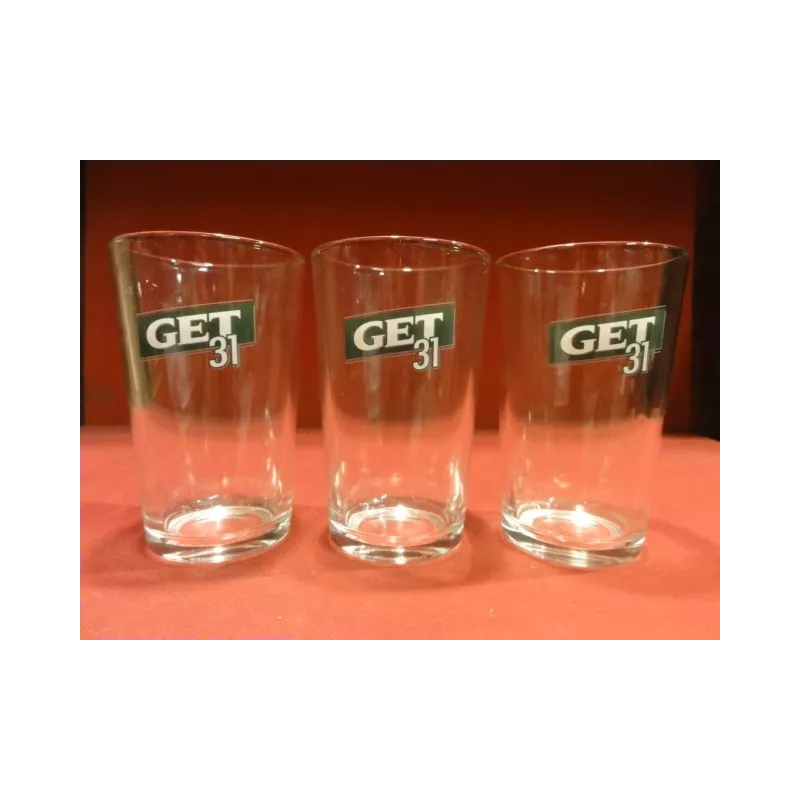 3 VERRES  GET 31 