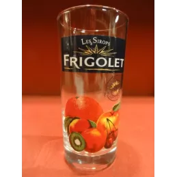 6 VERRES SIROP FRIGOLET