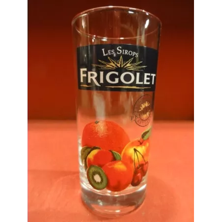 6 VERRES SIROP FRIGOLET