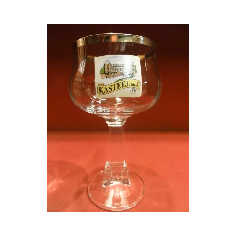 6 VERRES  KASTEEL BIER 25CL