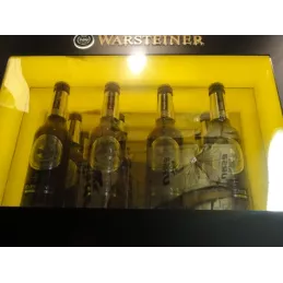 ENSEIGNE  WARSTEINER  4 BOUTEILLES 