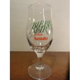 1 VERRE ADELSHOFFEN  BIERE DE MARS  25CL