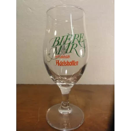 1 VERRE ADELSHOFFEN  BIERE DE MARS  25CL