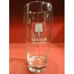 1 VERRE SPATEN  MUNCHEN 50CL