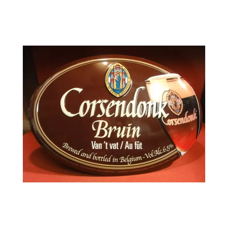 1 TOLE EMBOUTIE  CORSENDONK BRUN