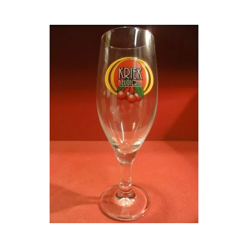 6 VERRES  KRIEK BELGIQUE 25CL