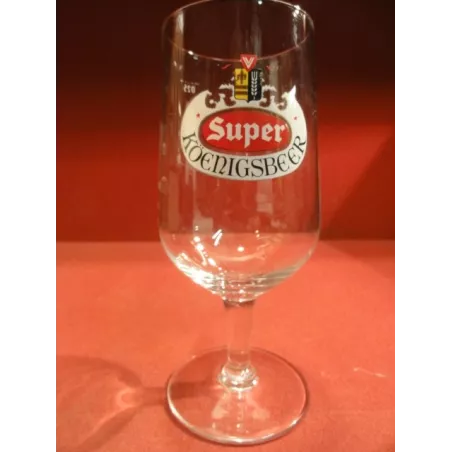 1 VERRE SUPER  KOENIGSBEER 25CL