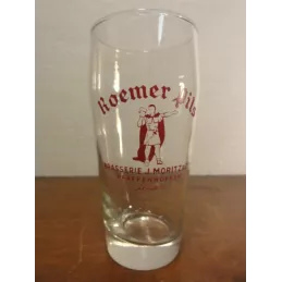 1 VERRE ROEMER-PILS 25 CL  ECRITURE ROUGE